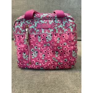 Vera Bradley Insulated Lunch Box Tote Ditsy Dot Pattern